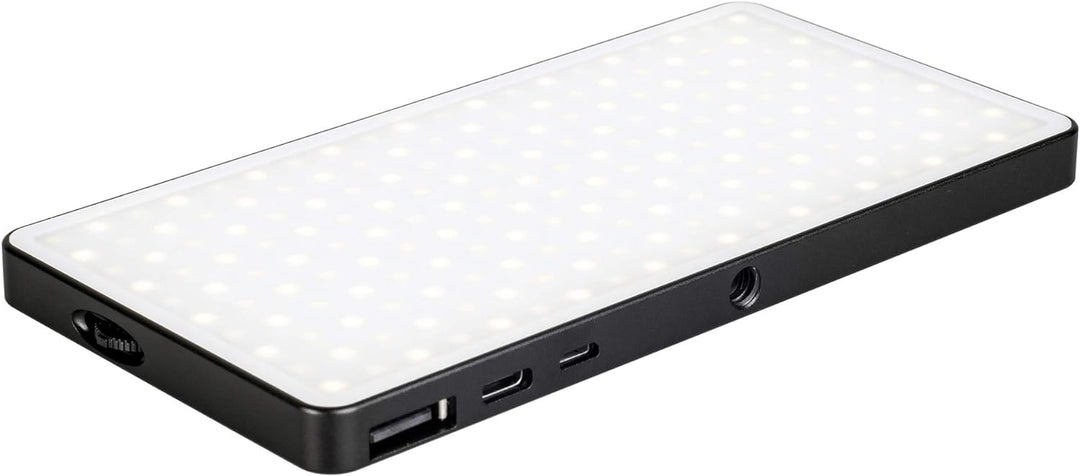 ayex LED USB-Videolicht AX-M-200AI, Fotografie-Fülllicht, LED Soft-Light für Portraits - Dimmbar, 36