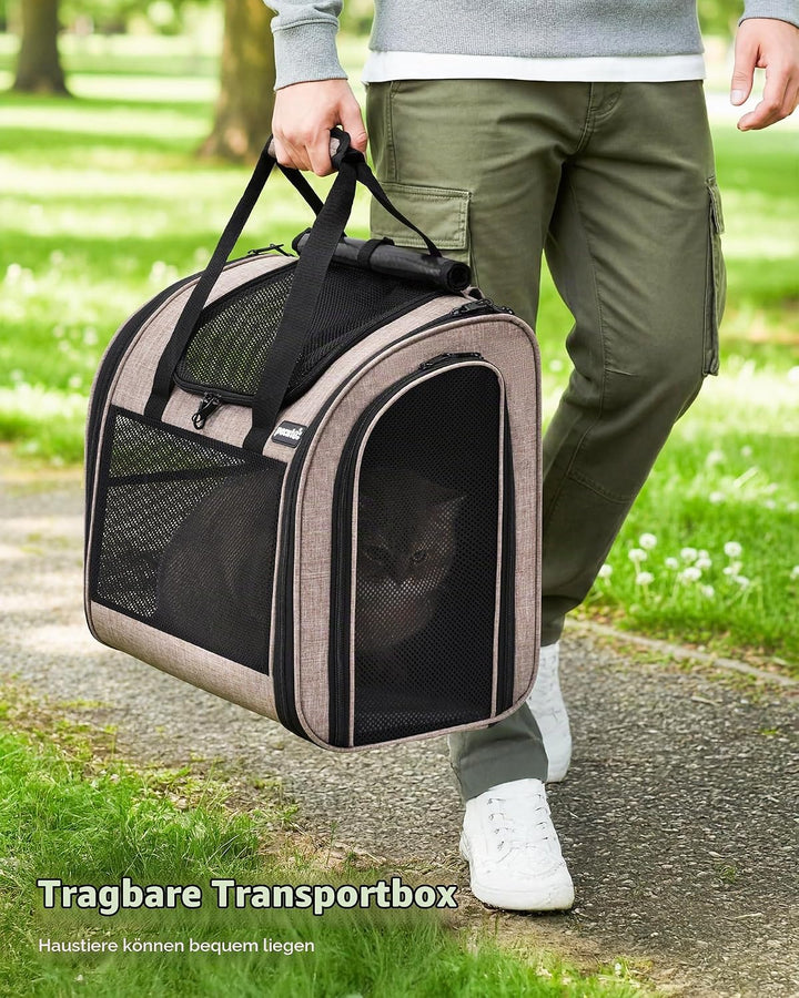 pecute Rucksack Hunde &amp; Kleine Katzen 5kg, Katzentrage, Haustier Handtasche und Rucksack, Haustiertr
