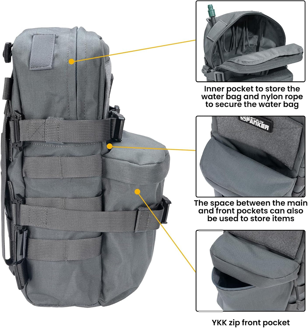 EXCELLENT ELITE SPANKER Taktische Outdoor MOLLE Hydration Pack Nylon Small Water Bladder Carrier Pac