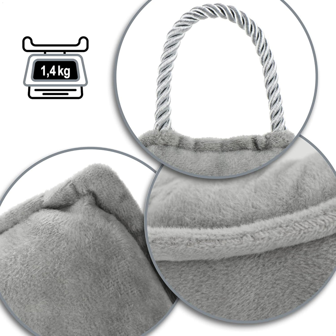 COM-FOUR® Zugluftstopper, extra Schwerer Windstopper MTI Kordel, effektiver Luftzugstopper, Gute Abd