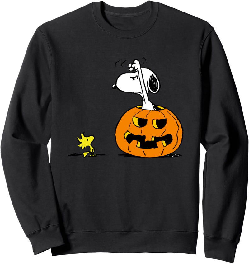 Peanuts Snoopy and Woodstock Nicht verängstigt Halloween Sweatshirt