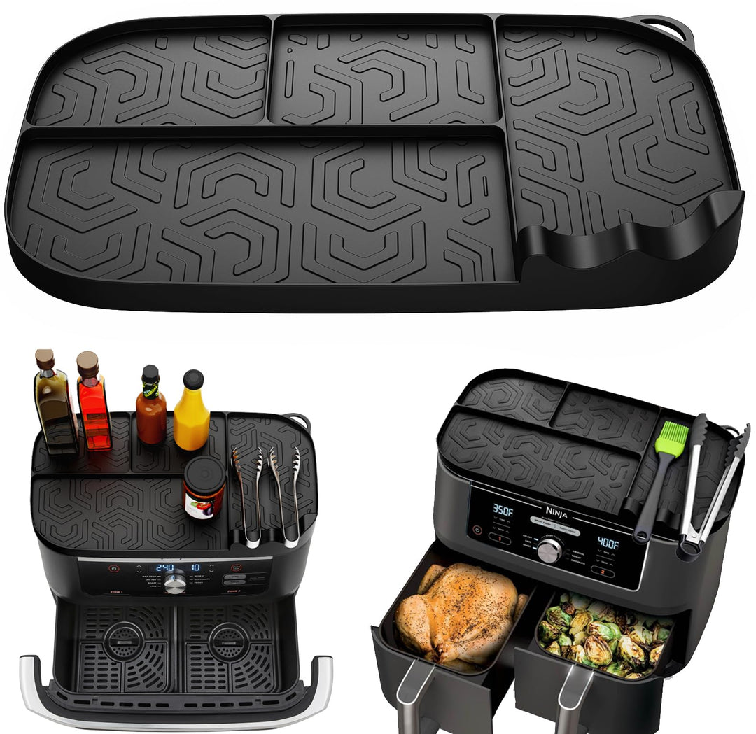 Ninja Heissluftfritteuse Zubehör für Ninja AF400EU AF500EU AF451EU 9,5L-10,4L, Airfryer Zubehör Aufb