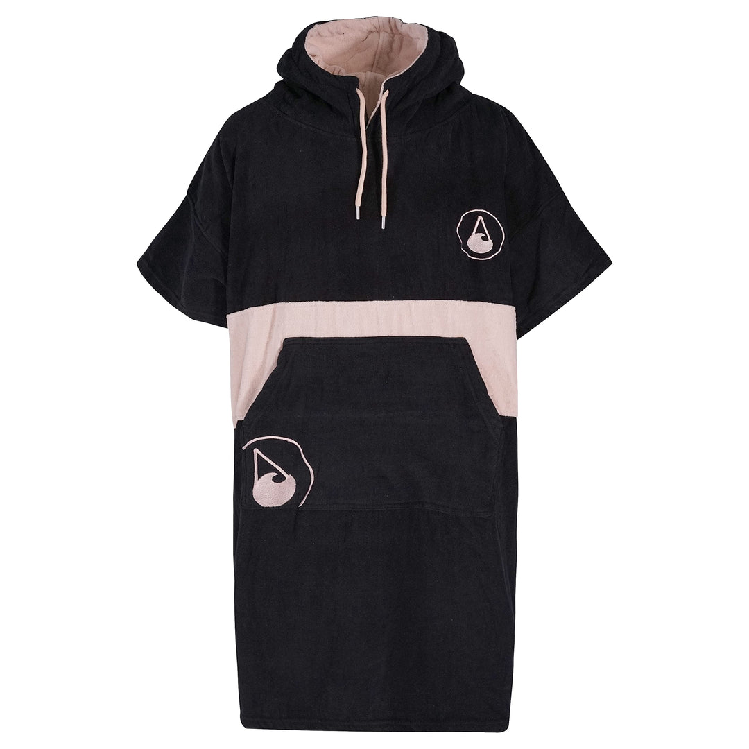 WAVE HAWAII Barravento Surfponcho für Körpergrössen 160-190 cm Poncho 100% ÖKO Baumwolle Velours Umk