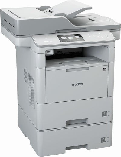 Brother MFC-L6800DWT A4 MFP mono Laserdrucker (46 Seiten/Min., Drucken, scannen, kopieren, faxen, 1.