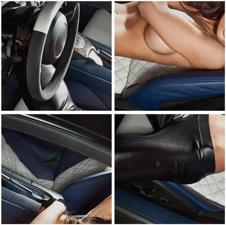 Bilder auf Leinwand Schönheit Körper Auto Modell Leinwandbild 60x60cm Wandbilder Dekoration Wohnzimm