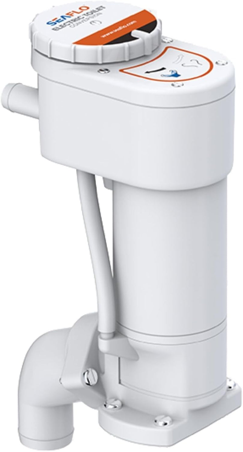 Seaflo Manuell auf elektrische Marine WC-Umrüstsatz, Weiss, SFMTP1-02 12 V, 12 V