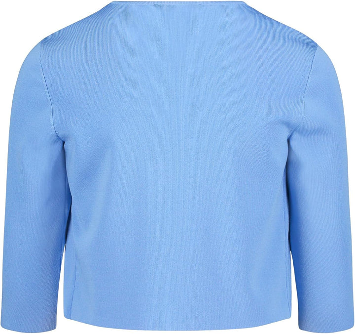Vera Mont Damen 0226/4106 Strickjacke XS Paris Blue, XS Paris Blue