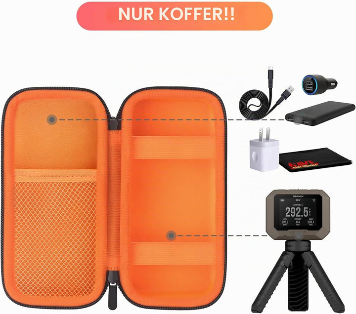 BOVKE Tragetasche Kompatibel mit Garmin Xero C1 Pro Kompaktchronograph für Fernaufnahmen, Garmin Xer