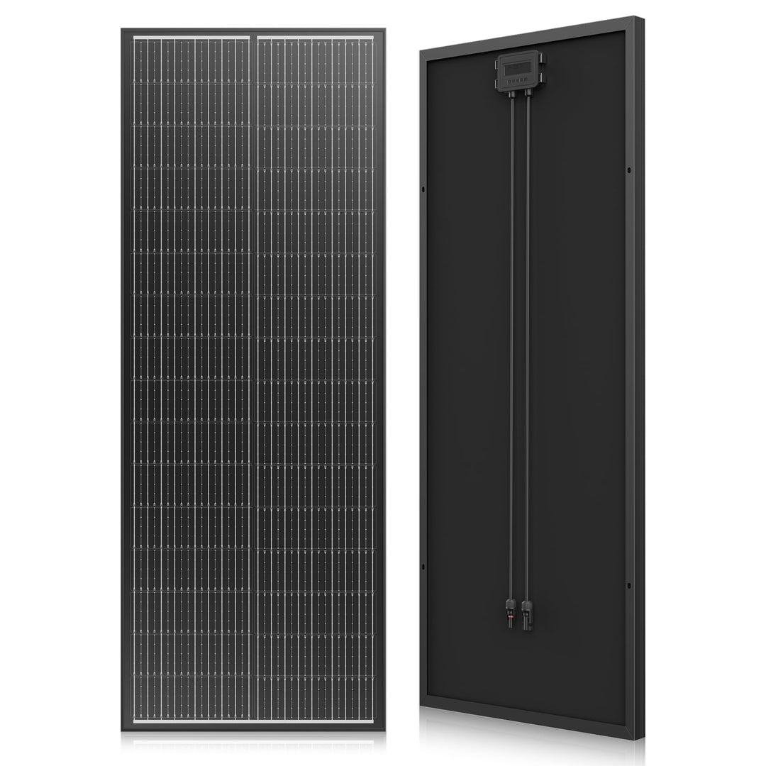 Solarpanel 300w, 2 x 150w Hohe Effizienz Monokristalline Solarmodul, Aluminium Frame Solar Panel, 12