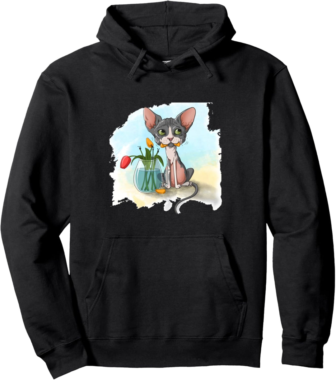 Sphynx-Katzen - Sphynx Cat - Sphinx Cat Pullover Hoodie