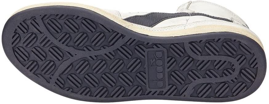 Diadora Heritage MI Basket Used Echtleder-Schuhe Coole Herren High Top Sneaker Turnschuhe Friezeitsc