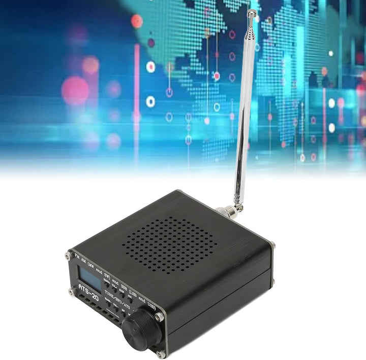 AM FM Kurzwellenradio, MW SW SSB Allband-Funkempfänger Batteriebetriebenes Tragbares Reiseradio für