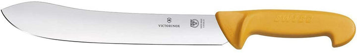 Victorinox Küchenmesser Swibo Blockmesser Normaler Schliff 31 cm Schwarz, 31 cm Schwarz