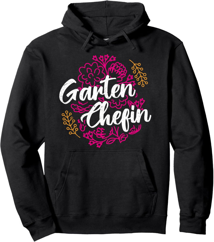 Gartenchefin für Gärtnerinnen Geschenk Pullover Hoodie