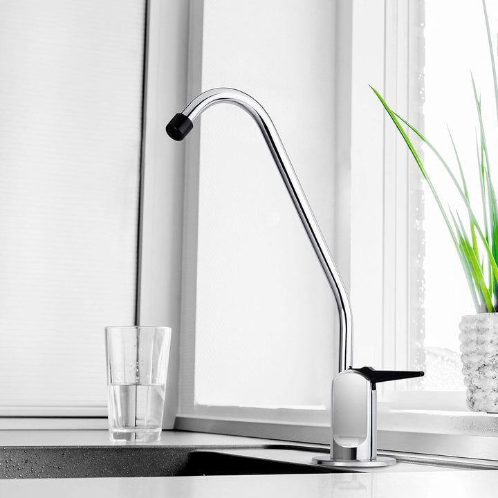 iSpring GB1 Umkehrosmose (RO) Wasserhahn, Bleifrei für Osmoseanlage, Trinkwasser-Wasserhahn ohne Luf