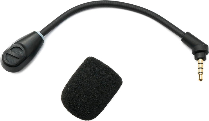 SYSTEM-S Ersatz Mikrofon AUX 3,5 mm Klinke für HyperX Cloud Flight S CloudX Flight