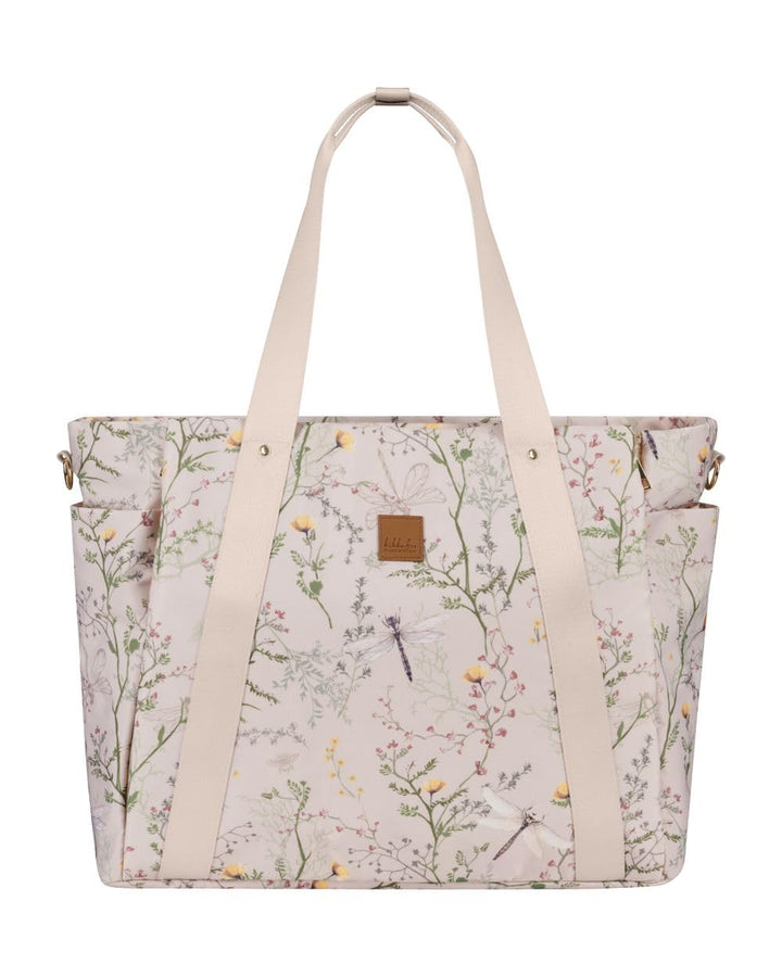 Kikkaboo Wickeltasche Florence Wickelunterlage, Reissverschluss, Flaschentaschen beige, Beige