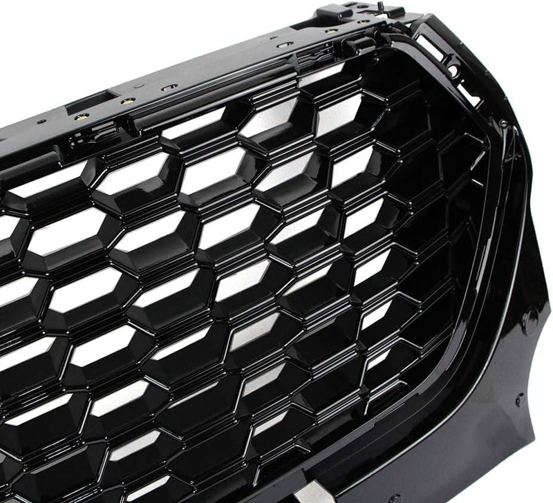 Dreamseek Frontgrill Für Ford Escape Kuga II 2017 2018 2019 Kühlergrill Front Stossstange Gitter Spo