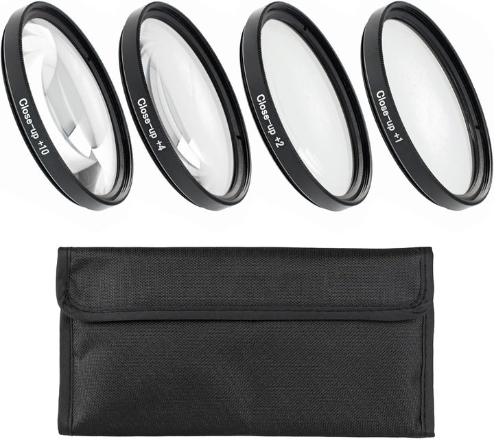 ayex Close up Makro Linsen Set 43mm - 4 teilig (+1, +2, +4, +10), 43mm
