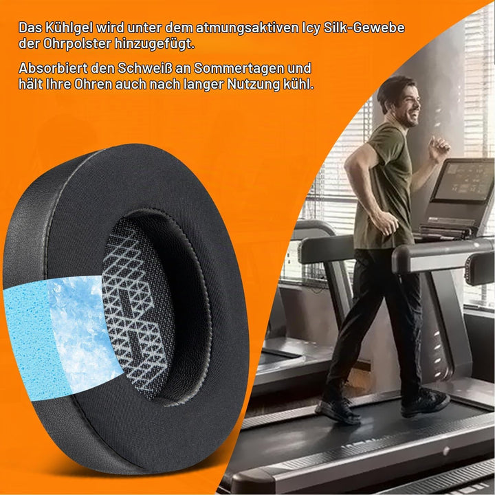 SOULWIT Kühlgel Ersatzpolster Ersatz Ohrpolster für JBL Live 500BT/Live 500 BT Over-Ear Wireless Kop