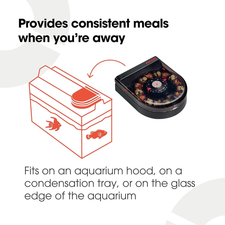 Fish Mate F14 Futterspender für Aquarien