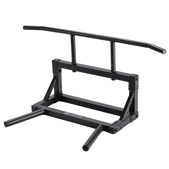 Klimmzugstange Wand 2 in 1 Klimmzüge & Dips | Verstärkter Stahl, Max. Belastung 250 kg | Wandmontage