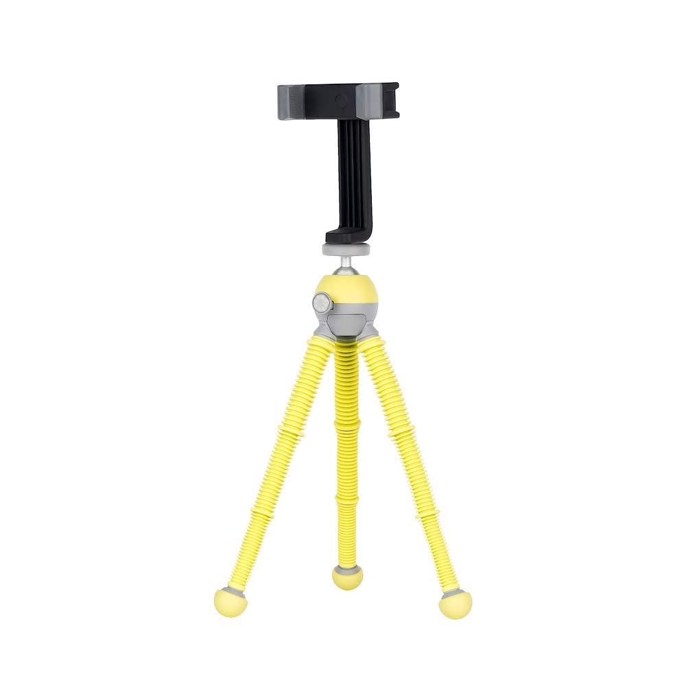 JOBY PodZilla Medium Kit, Flexibles Stativ mit GripTight 360 Handyhalterung, Phone Stativ von den Go