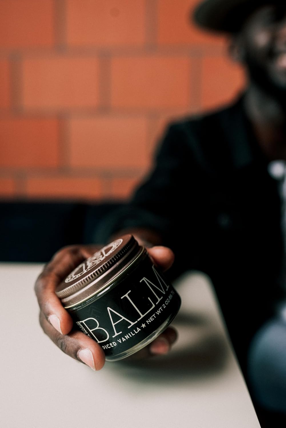 18.21 Man Made Beard Balm - Spiced Vanilla for Men 2 oz Balm