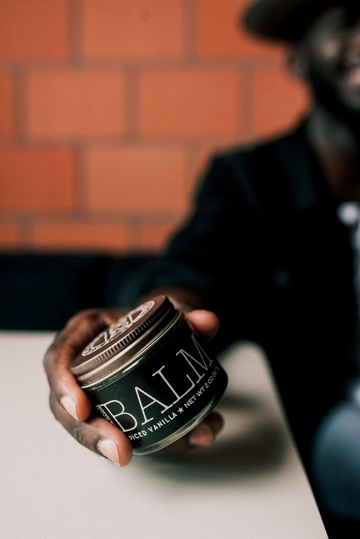 18.21 Man Made Beard Balm - Spiced Vanilla for Men 2 oz Balm