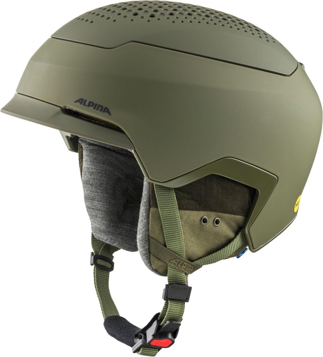 ALPINA BANFF MIPS - Nachhaltiger, Sicherer und leichter MIPS Skihelm Mit Schafswolle-Innenfutter Für