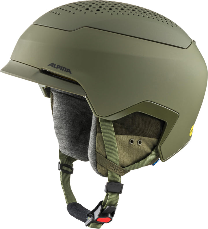 ALPINA BANFF MIPS - Nachhaltiger, Sicherer und leichter MIPS Skihelm Mit Schafswolle-Innenfutter Für