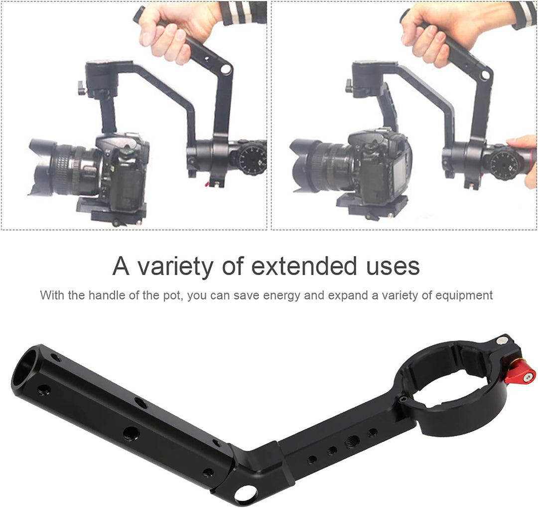 VBESTLIFE Griff Transmount Halterung Rig 1/4 Schraube Aluminiumlegierung Metallverbinder für Zhiyun