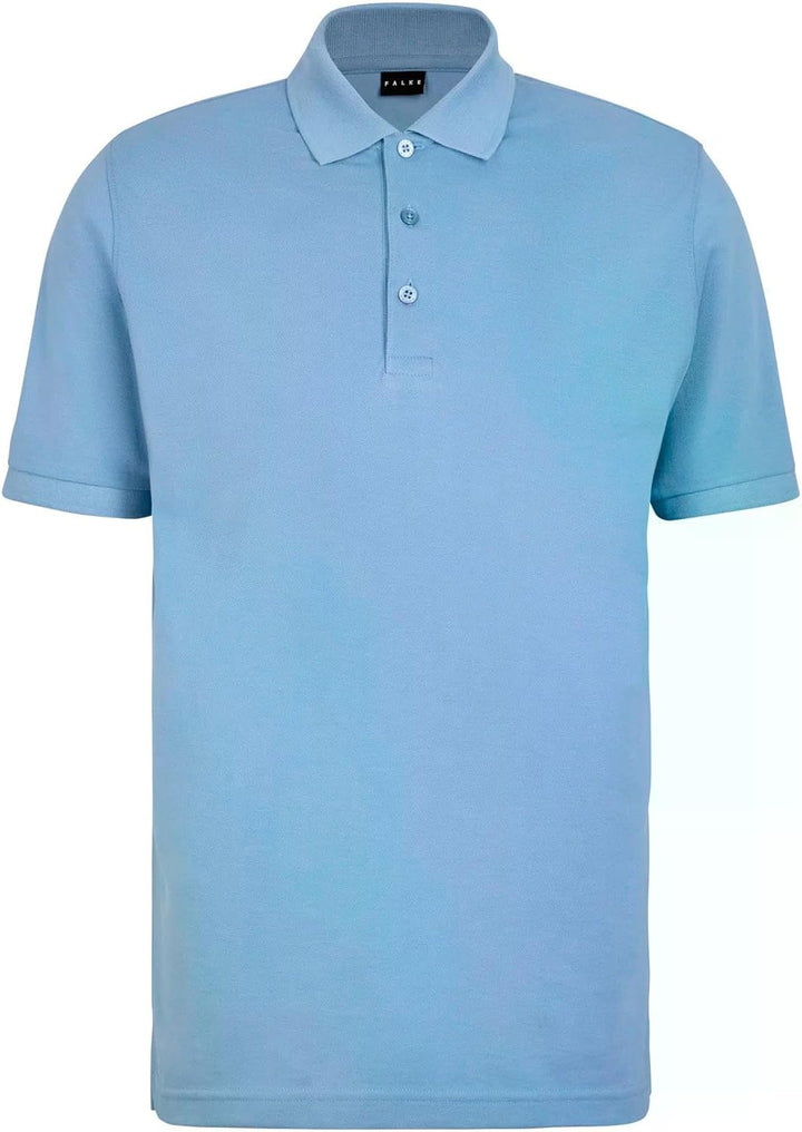 FALKE Herren Basic Polo Shirt Piqué Poloshirt weich hautfreundlich bequem sehr leicht atmungsaktive