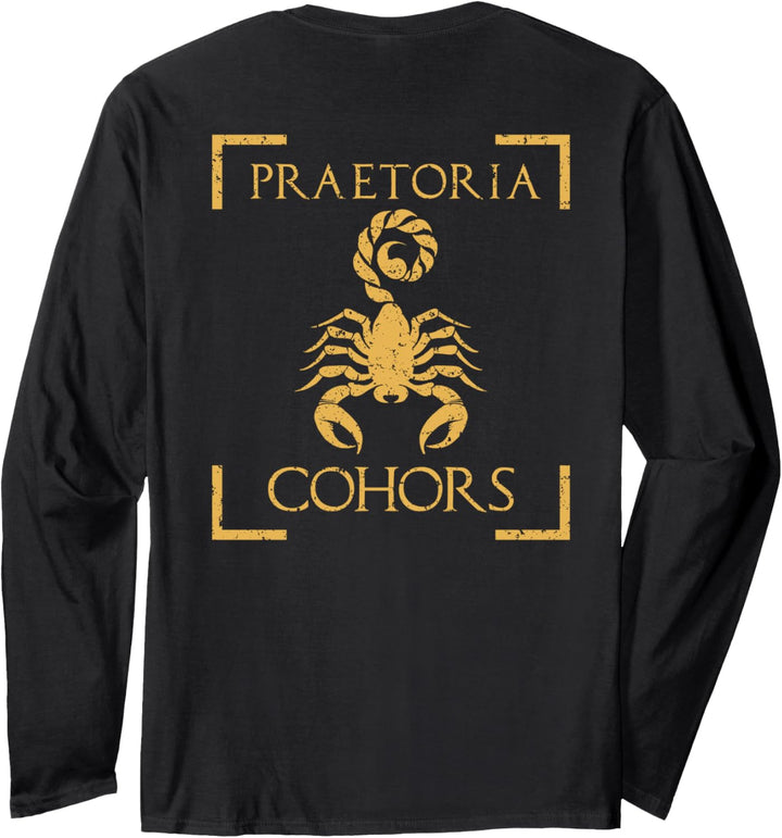 Praetoria Kohorten Römische Armee Prätorianergarde Skorpion Langarmshirt