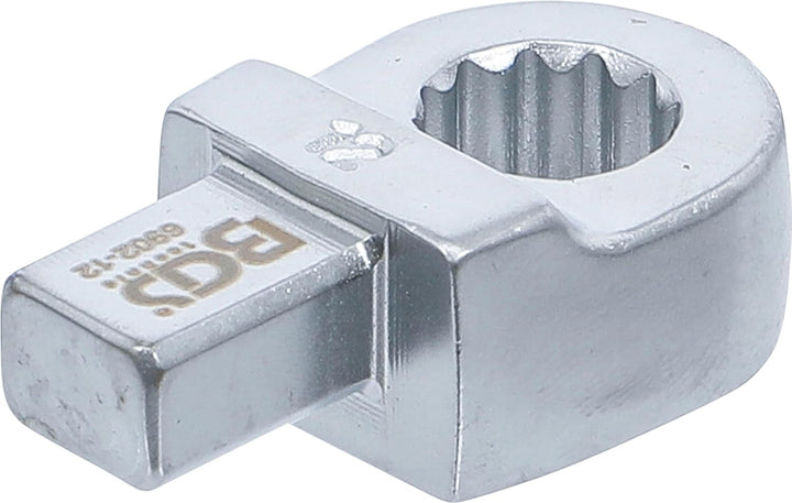 BGS 6902-12 | Einsteck-Ringschlüssel | 12 mm | Aufnahme 9 x 12 mm, 12 mm