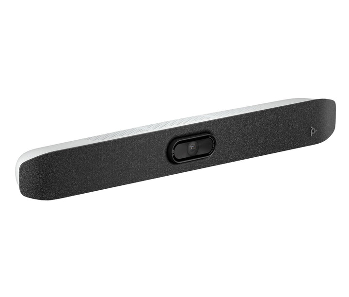 Poly Studio V12 – USB Videobar mit 20MP Kamera & 120° Weitwinkel, All-in-One Konferenzlösung mit Mik