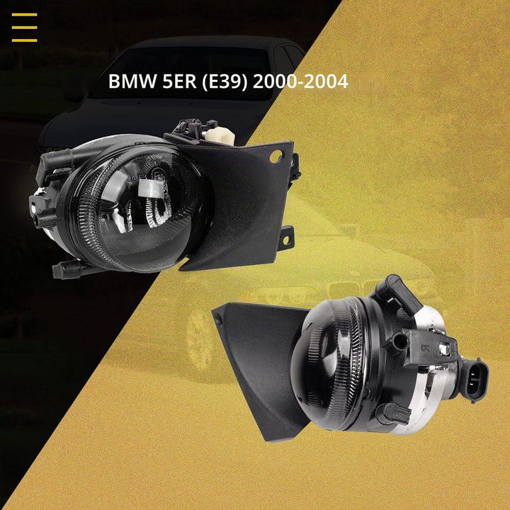Nebelscheinwerfer passt für BMW E39 5 Series 09/2000-06/2004 für Standard-Stossfänger Ein Paar Nebel