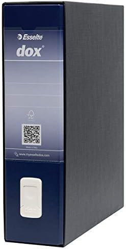 Rexel Dox Aktenordner (DIN A4 Inhalt) 6 Stück weiss Blau, Blau