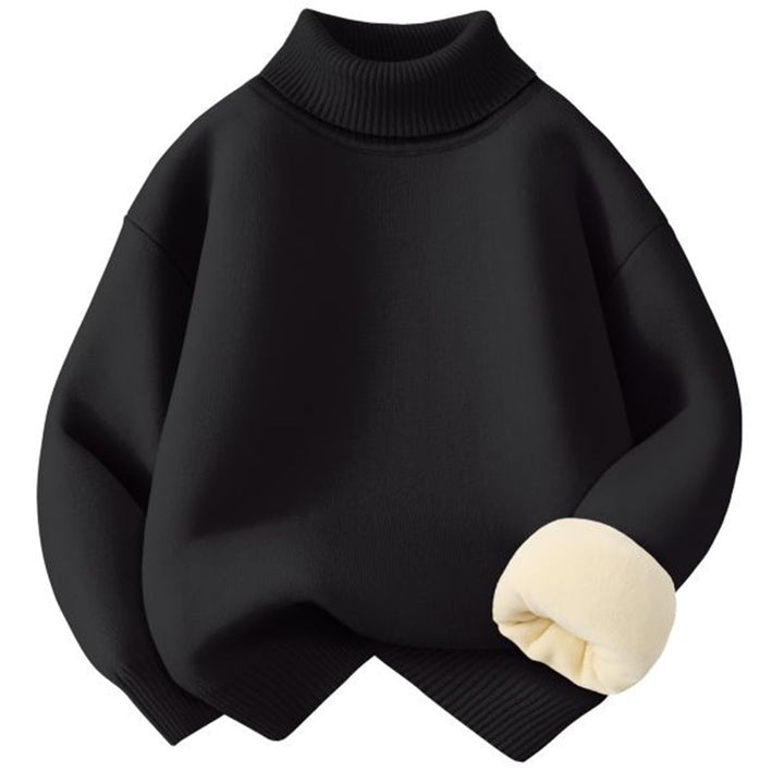 Pullover Teenager Mädchen,Thermo Sweatshirts,Gefütterte Pullover Mädchen,Classic Winter Langarmshirt