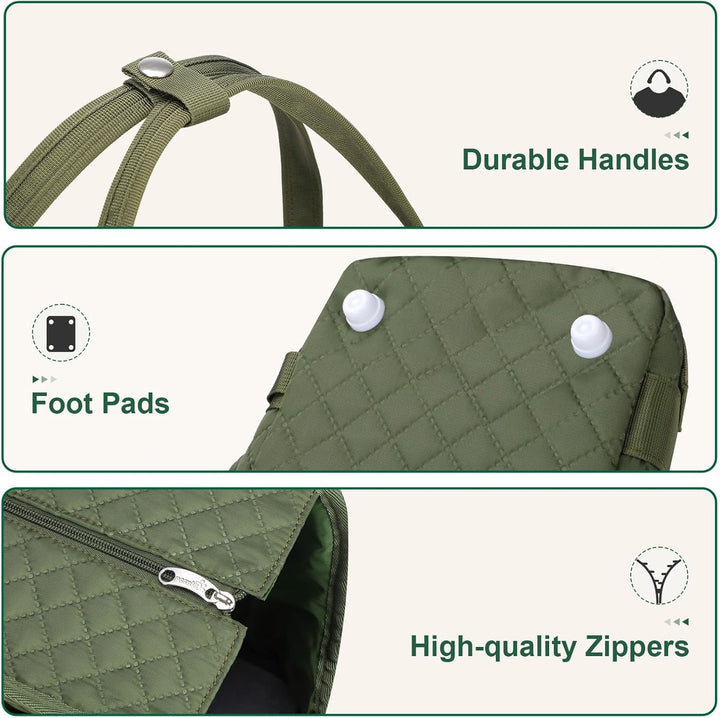 pecute Hundetasche für Kleine Hunde 4kg, Tragetasche Hund Hundetragetasche Leichte, Faltbare Hundetr