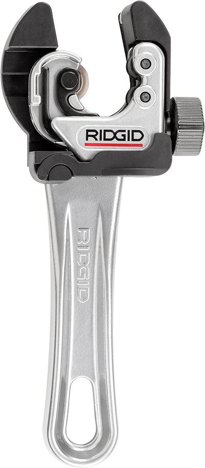 RIDGID 32573 Modell 118 2-in-1 Mini-Rohrabchneider mit AUTOFEED und Ratschengriff für beengte Arbeit