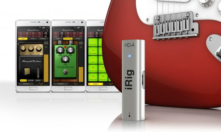 IK Multimedia IP-IRIG-HDA-IN Digital Gitarre Interface für Android-Gerät