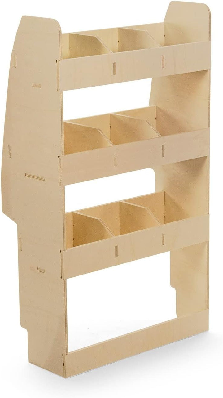 Vanify - Kompatibel mit Renault KANGOO L2 2008+ Fahrzeugeinrichtung Fahrzeugregale, Beifahrerseite R