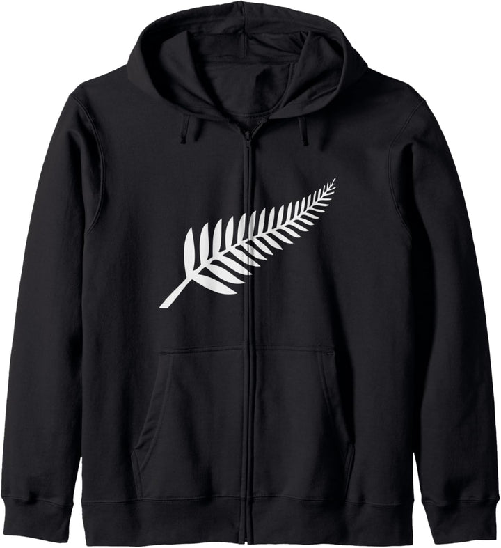 Neuseeland Silber Fern Kiwi Pride Kapuzenjacke