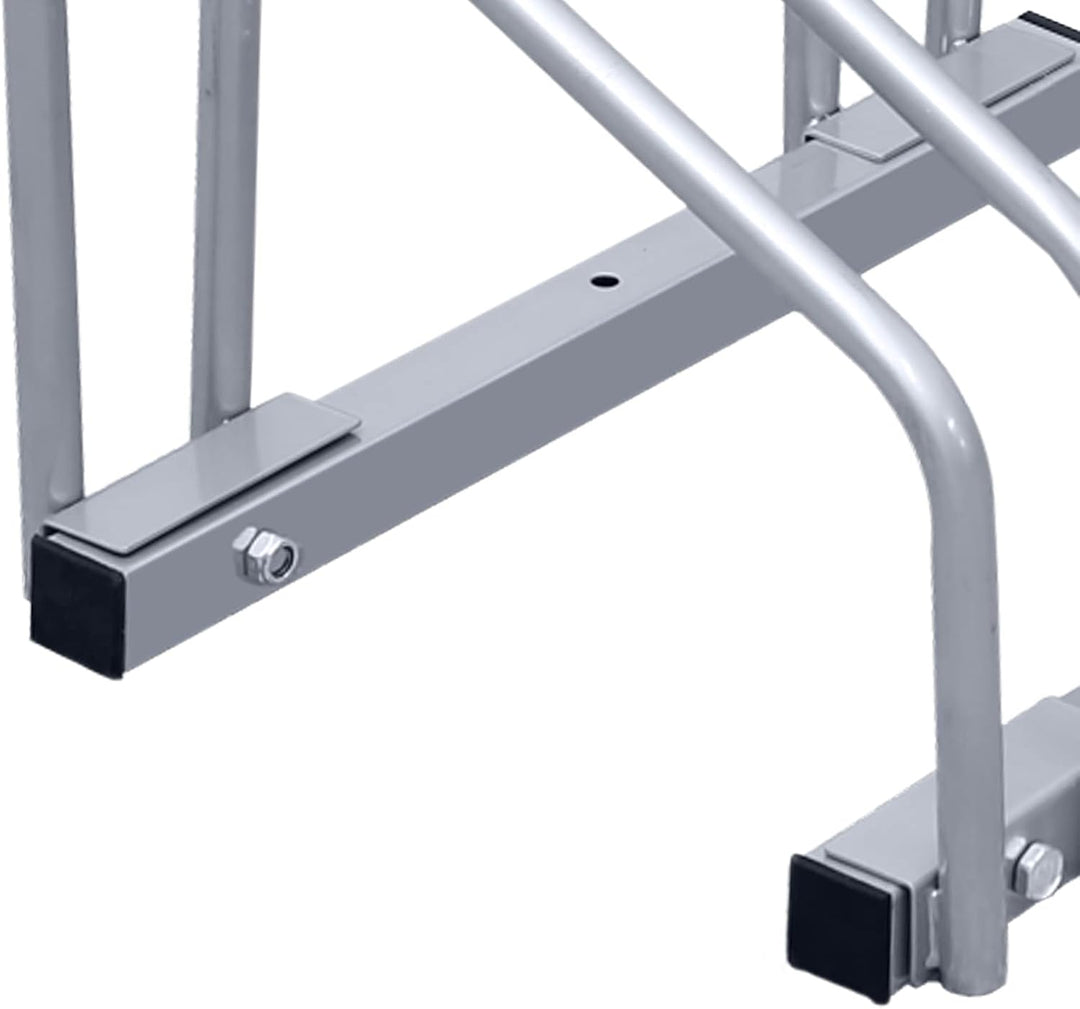 Eulenke Fahrradständer Metall Verzinkt Stahl - fahrradhalter 35-55mm Reifenbreite und 32cm Radabstan