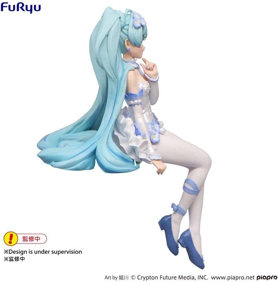 Hatsune Miku - Flower Fairy Nemophila - Statuette Noodle Stopper 15cm
