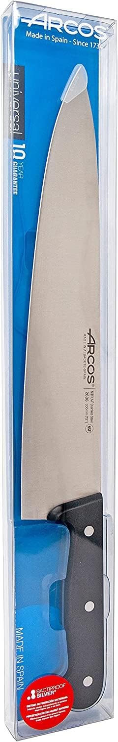 Arcos Serie Universal - Kochmesser - Klinge Nitrum Edelstahl 300 mm - HandGriff Polyoxymethylen (POM