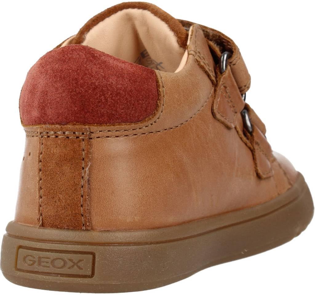 Geox Baby-Jungen B Biglia Boy D Erste Schritte 18 EU Cognac, 18 EU Cognac