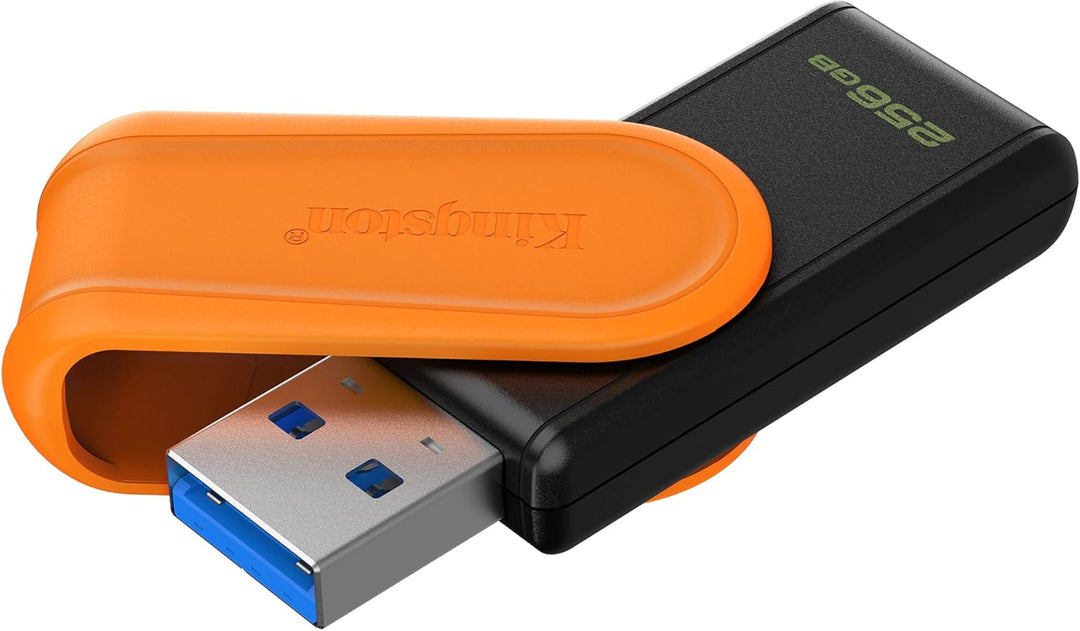 Kingston DataTraveler Exodia S USB-Stick - 256GB - USB 3.2 Gen 1 - USB Type A - Schwarz/Orange - DTX