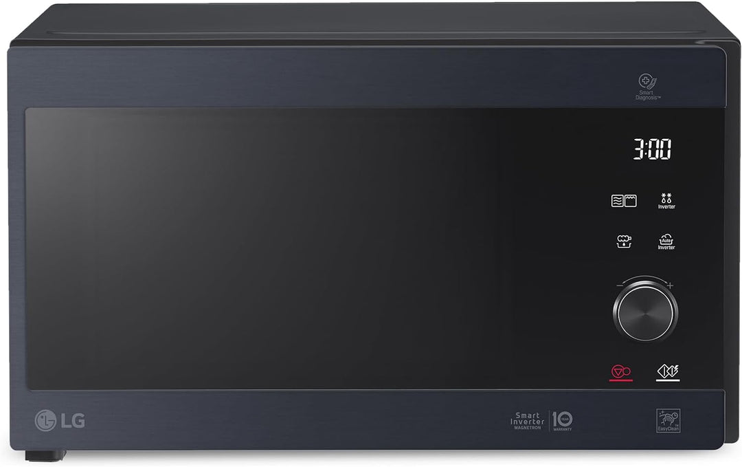 LG MH6565CPW - Mikrowelle mit Grill und digitalem Display, 25 Liter und 1000 W, LG Mikrowelle mit Sm